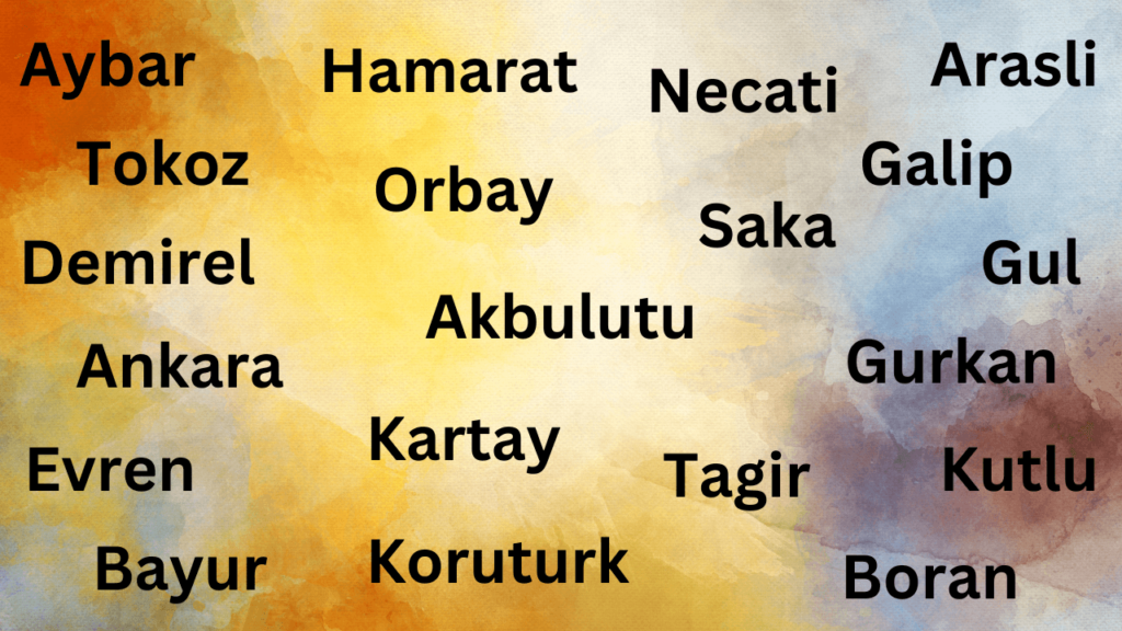 260+ Turkish Names