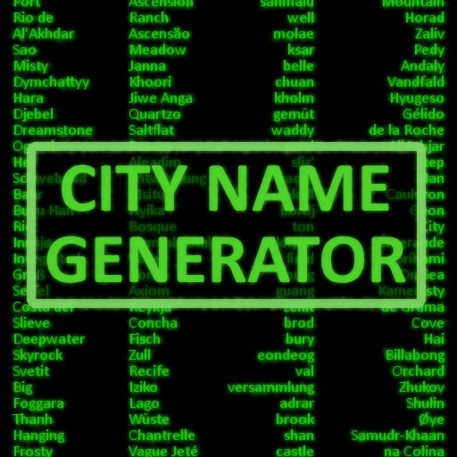 220+ City Name Generator List