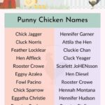 150+ Funny Chicken Names