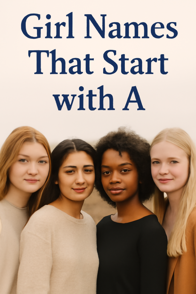 Girl names that start with a